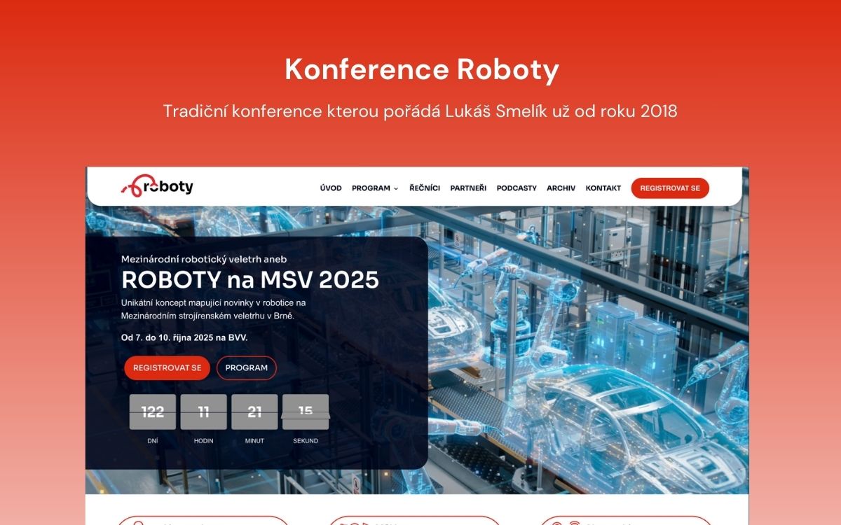 Projekt Konference Roboty