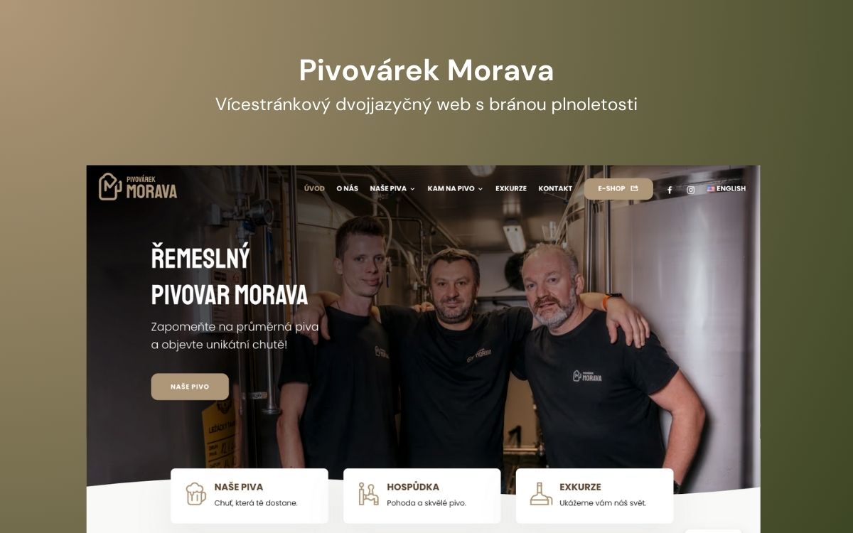 Projekt Pivovárek Morava